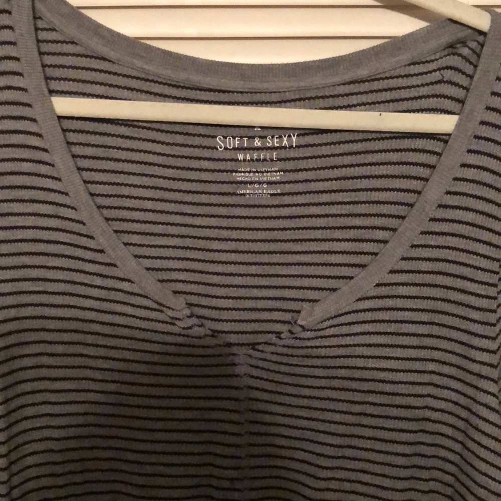 Soft and Sexy Waffle Shirt!